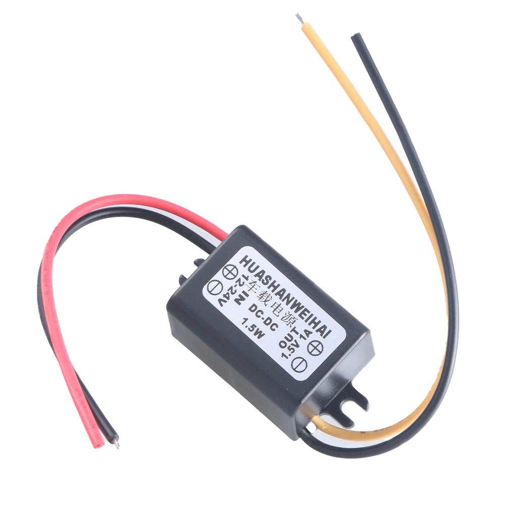 Convertitori Modello Buck DC 12V 24V a 1.5V 1A Convertitori di Potenza Step Down Impermeabili IP68 Regolatore di Tensione Buck DC per Auto