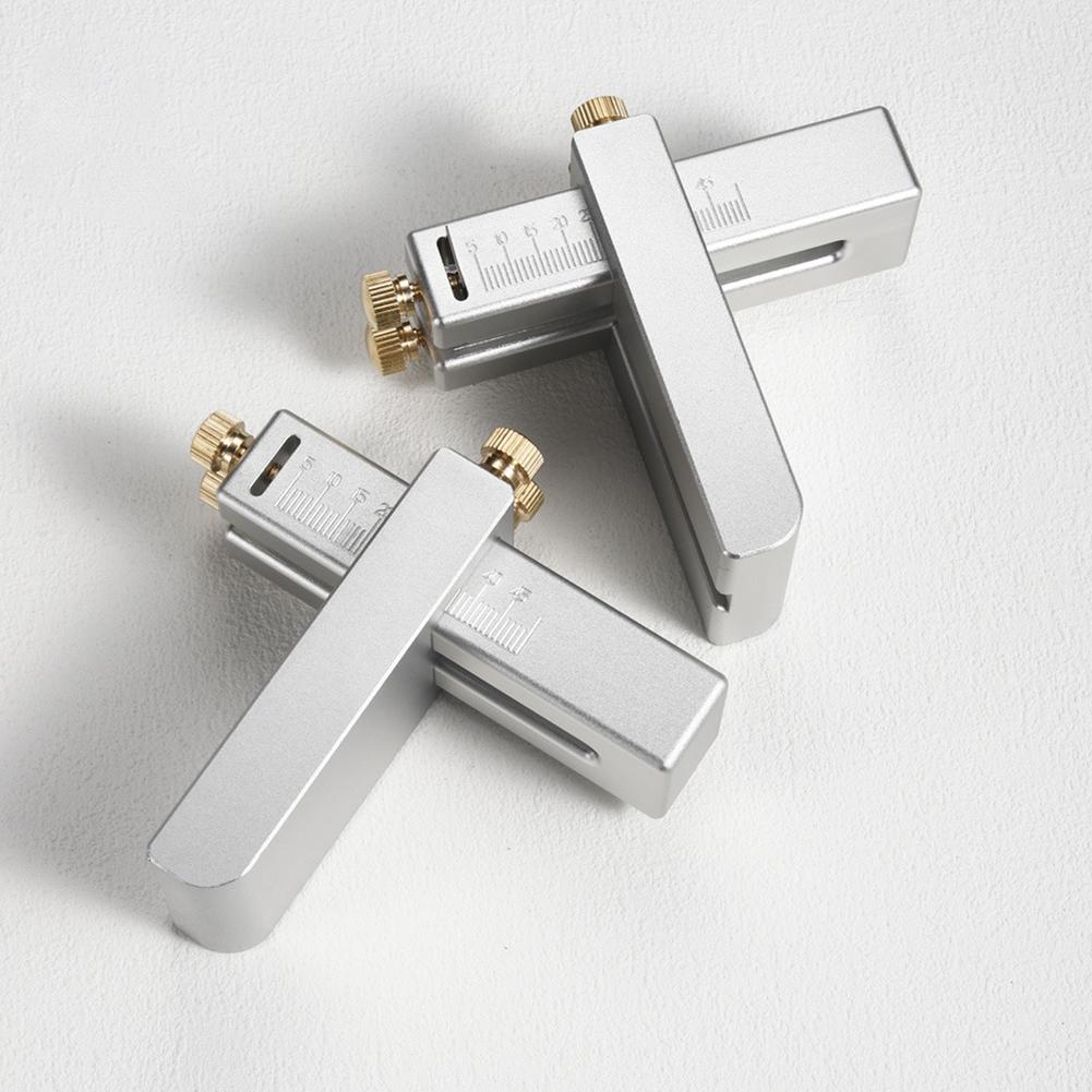 Leather Strap Cutter Aluminum Alloy Strip Belt Precise Cutting Tool Adjustable Leather Cutter for Leathercraft Incision Cutter