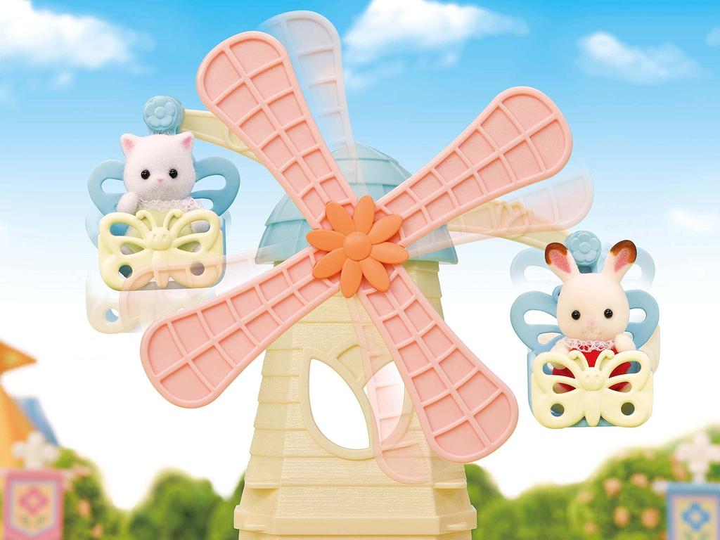 Sylvanian Families Flower Windmill Playground EPOCH Ko-70