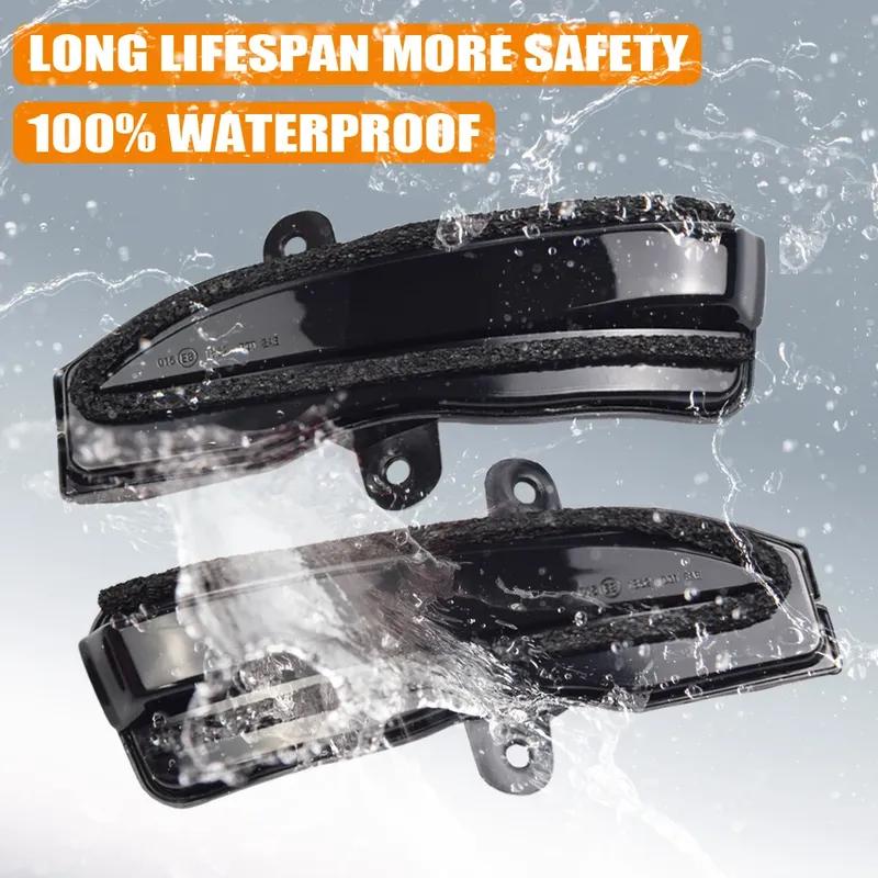 2Pcs LED Dynamic Turn Signal Side Mirror Blinker Indicator For Mazda CX-3 CX3 2016- CX-4 CX-5 CX5 2016 2016.5 Facelift