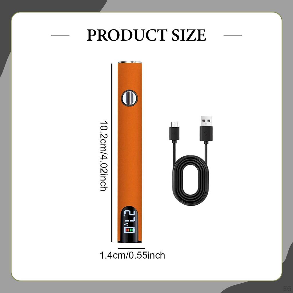 Soldering Iron Kit Battery Pen 650mAh Mini with Storage Case USB Cordless for Solder