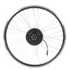 36V 500W Bike Motor Wheel Kit Bike Modified Brushless Toothed Motor Kit Front Drive Kit with LCD3 Panel Configuration