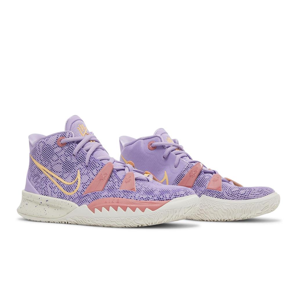 Nike Kyrie 7 Grade School 'Daughters' (Unisex) Lilac / Melon Tint / Indigo Burst / Sail Kids' Basketball Shoes CT4080 501