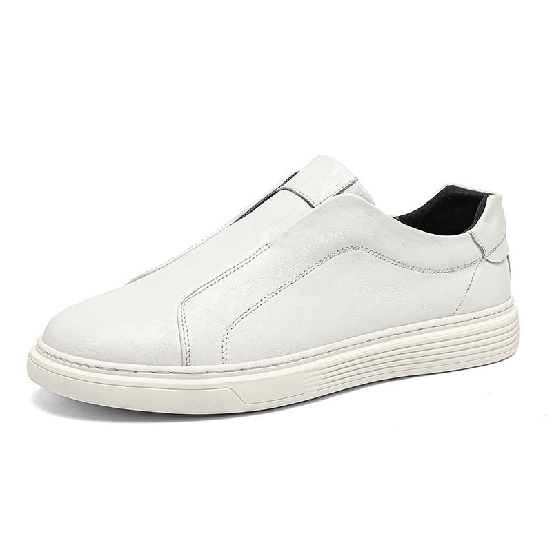 Fashion Spring Summer Mens Sneakers Fashion New Genuine Leather Skateboard Footwear Handmade Man Casual Shoes Versatile Tenis Masculino