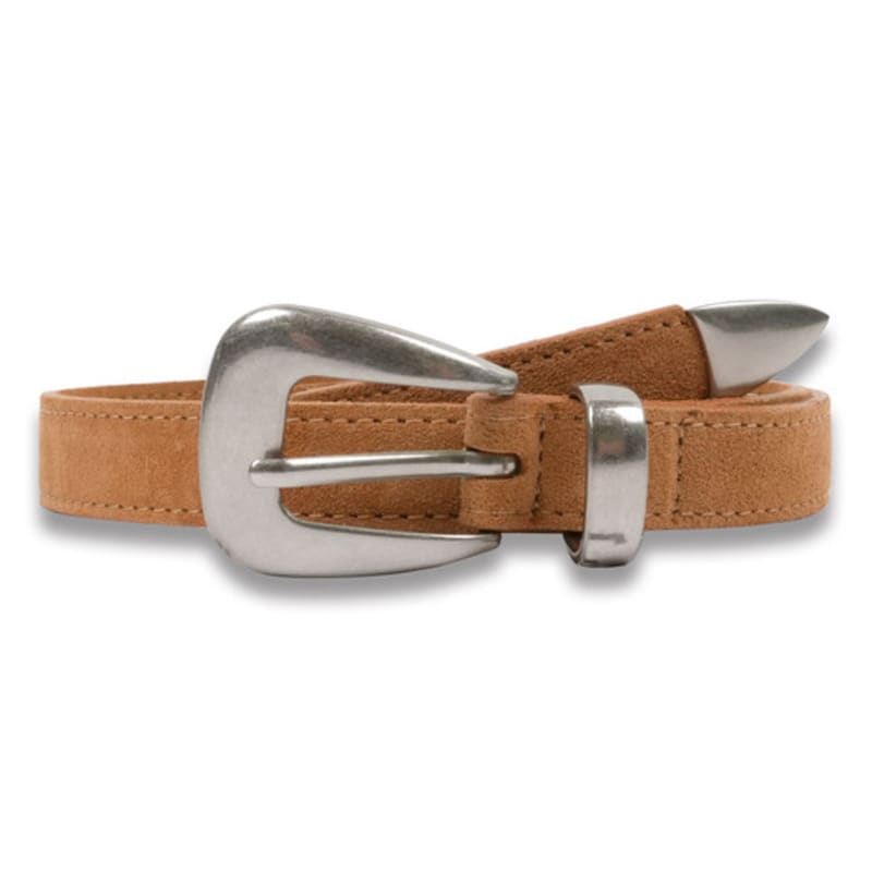 

doffsept Suede Western Belt in Camel FREE