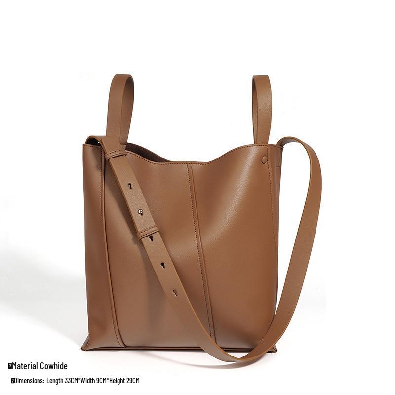 Spring 2024 Women's Genuine Leather Shoulder Crossbody Bag - Trendy Small Square Underarm Handbag
