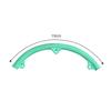 2Pcs 19cm Durable Silicone Badminton Racket Head Protection Strips Prevent String Breakage for Outdoor Indoor Sports Matches