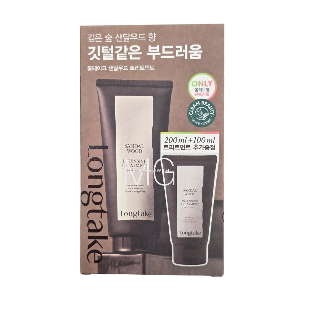 Long Take Treatment Set (Sandalwood / Black Tea & Fig) Choose 1 Sandalwood 1 Pcs 300ml