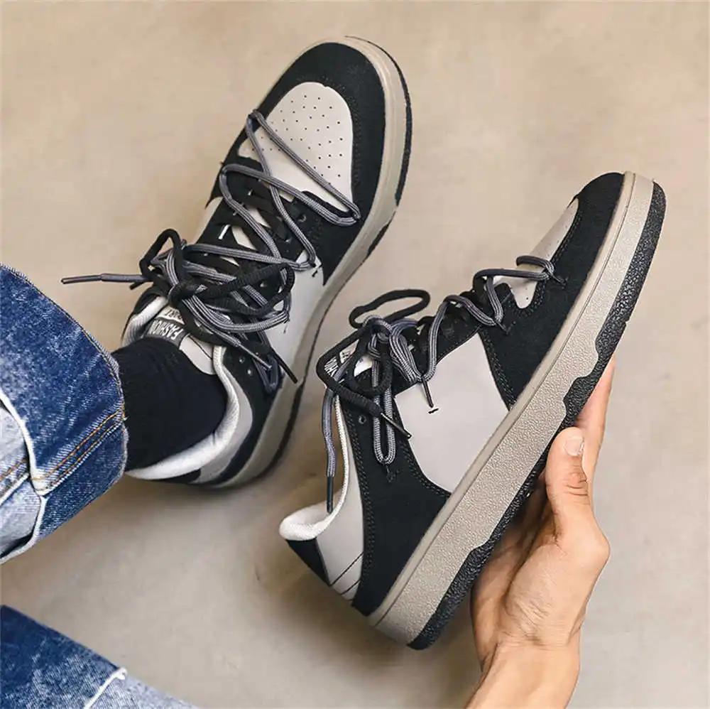 Fashion Number 43 Without Heel Cosplay Heels High Quality Brand Name Dress Shoes Men's Dress Sneakers Sport Health Sapateneis