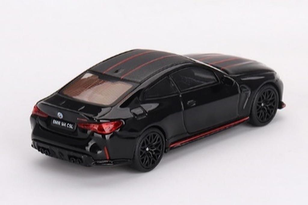 MINI GT scale BMW M4 CSL Black Sapphire Finished Product 1/64 (Right-Hand Drive)