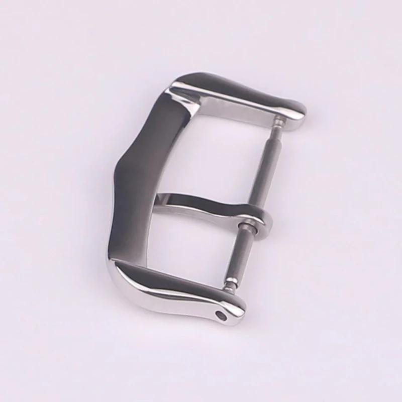 XIANERSHANG Top C-artier Belt Buckle 316L Polishing Stainless Steel Pin Buckle 12MM 14MM 16MM 18MM Gold Clasp Watch Accessories