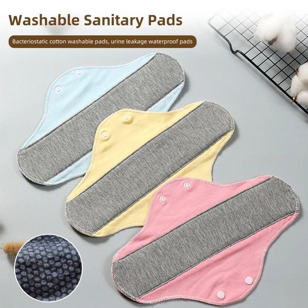 Reusable Adult Diaper Cotton Panty Liners Durable Menstrual Cloth Sanitary