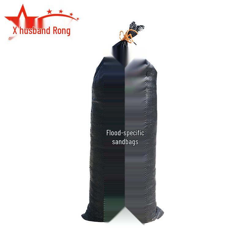 Heavy-Duty Black Flood Control Sandbags