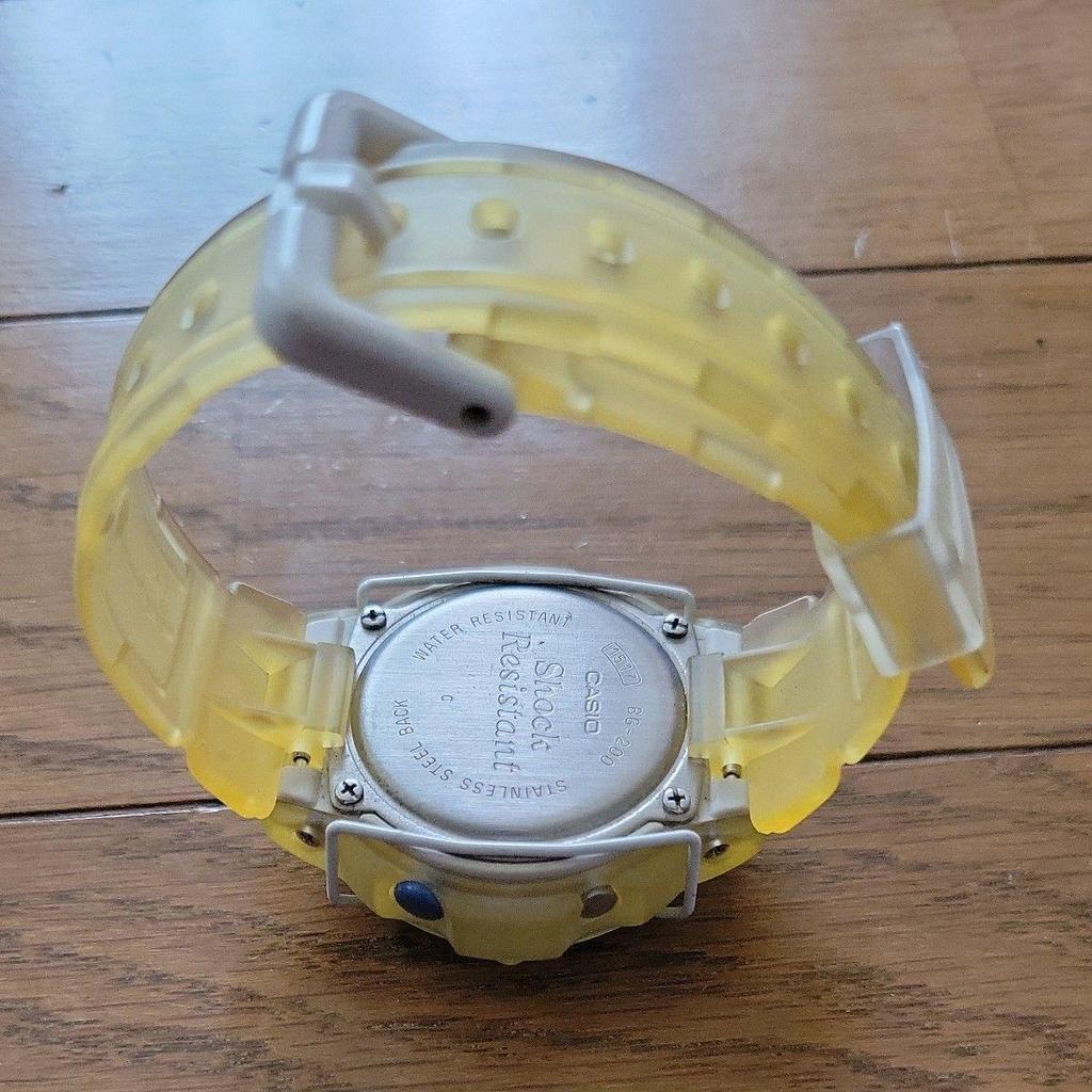 Used CASIO Baby-G BH-200 SHOCK RESIST Digital Watch