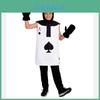 Alices Adventures In Wonderland The King Of Hearts Halloween Costume With Soft Polyester Fabric For Teens And Adults