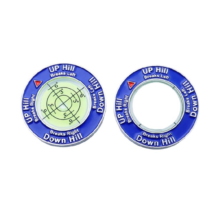 

Golf Putt Green Reader Horizontal Bubble Golf Training Easy to Use Green Reader Precise Green Reading Aid
