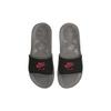 Nike Sandales plates Air Max Camden Slide GS Unisexes Enfants Pewter Siren Red Black Lifestyle CZ4665-002