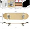 CCYCCL Complete Skateboard for and 80kg Weight Ideal for Christmas Gift Skateboard, Adults, Youths, Kids, Lightweight, Capacity, ABEC-7, Beginners,
