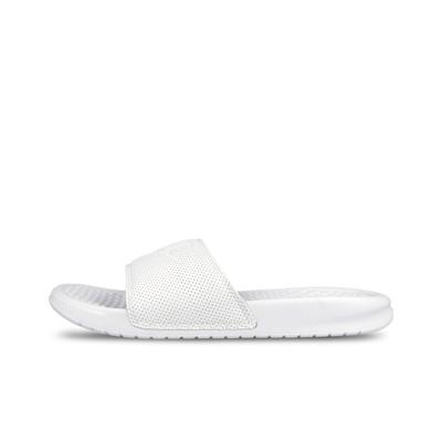 Benassi JDI Sport Casual Sandali a Ciabatta in Gomma Calzature da Uomo Bianco 801779-114