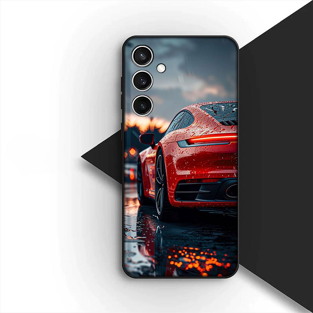 Supercar Super Car Cartoon Taillights Cover for Xiaomi Redmi Note 12 11 10 Pro 10A 10C 12C 13C Note12 12Pro Coque Phone Case