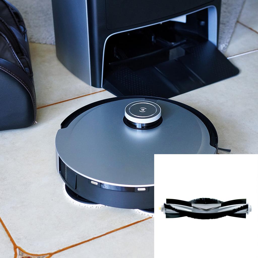 Main Brush Compatible for EcovacsX1s Pro Sweeper Robot Vacuum Cleaner Roller Brush Home Cleaning Accessories Spare Parts