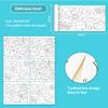 Children's Drawing Roll Sticky Color Filling Paper Graffiti Scroll Coloring Paper Roll for Kids DIY Painting Educational Toys
