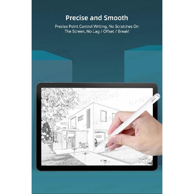 For Apple Pencil with Wireless Charging Pen Stylus For iPad Pencil Palm Rejection Tilt Pen for iPad Air 4 5 Pro 11 12.9 Mini 6