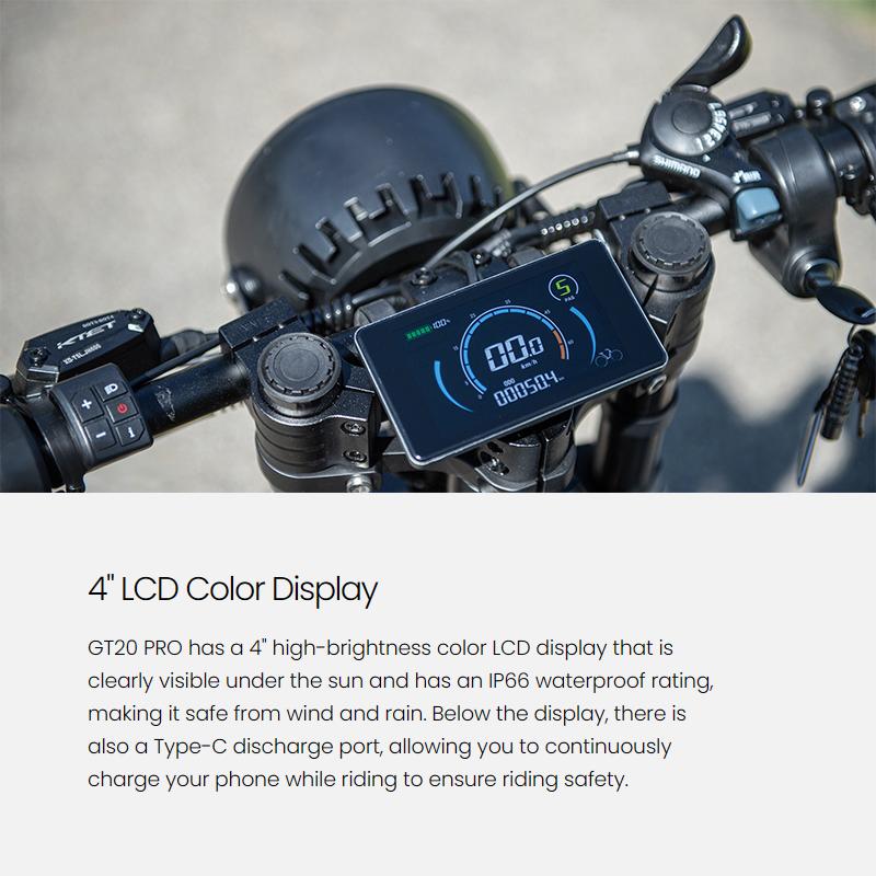 Coswheel GT20 PRO electric bike dual motor 3000W off-road electric motorbike 48V 40AH dual battery MTB large tyre Ebike