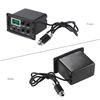 Acoustic Guitar 3 Band EQ Equalizer Tone and Volume Amplifier Preamp Piezo Pickup with Tuner Phase Function LCD Display