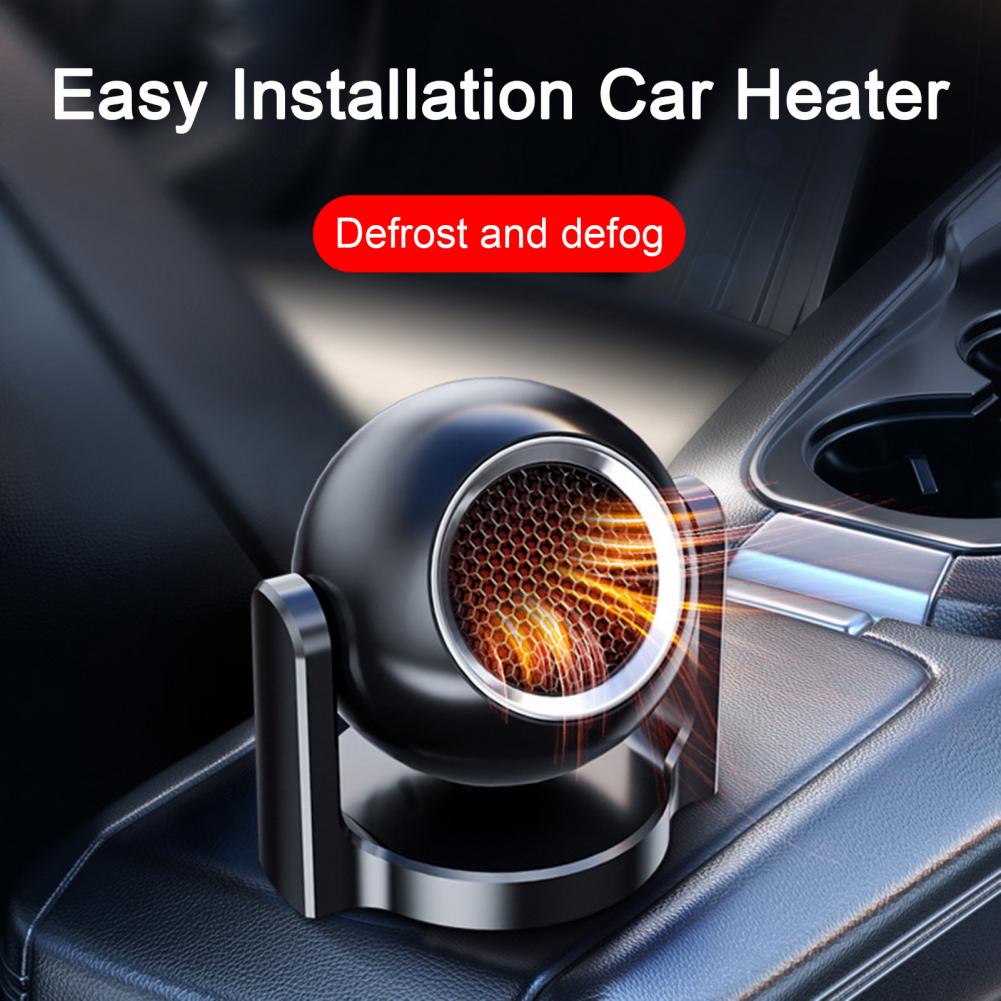 2-in-1-Autoheizung, 12 V, tragbar, leistungsstark, 360-Grad-Drehung, Auto-Defroster für Autozubehör