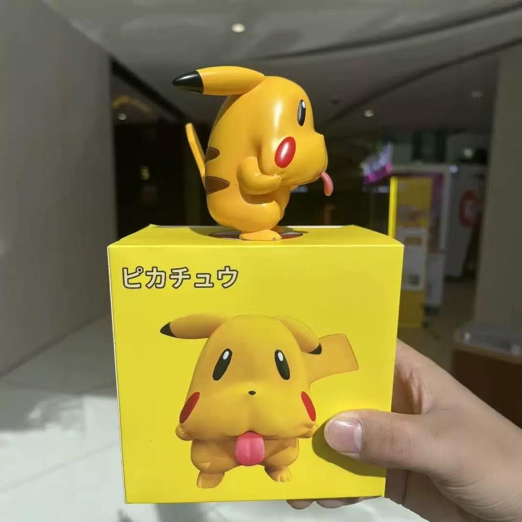 8cm/3.14inch Pokemon Anime Figure Ghost Face Doll Ornament Kawaii Character Model Desktop Decoration Funny Toy Gift