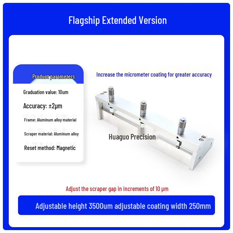 Adjustable Wet Film Applicator Scraper