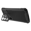 For Samsung Galaxy S24 Ultra Case Aluminum Alloy+Silicone Lens Kickstand Phone Cover with PET Film