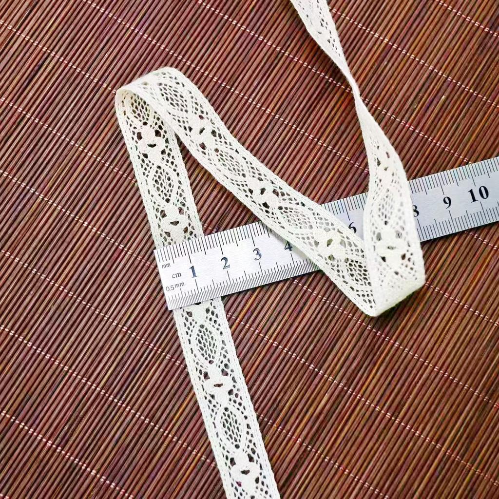 Cotton Thread Lace Accessories Decorative Ribbon Cheongsam Clothing Handmade Diy Material Hemp Rope Cloth Strip Clothes