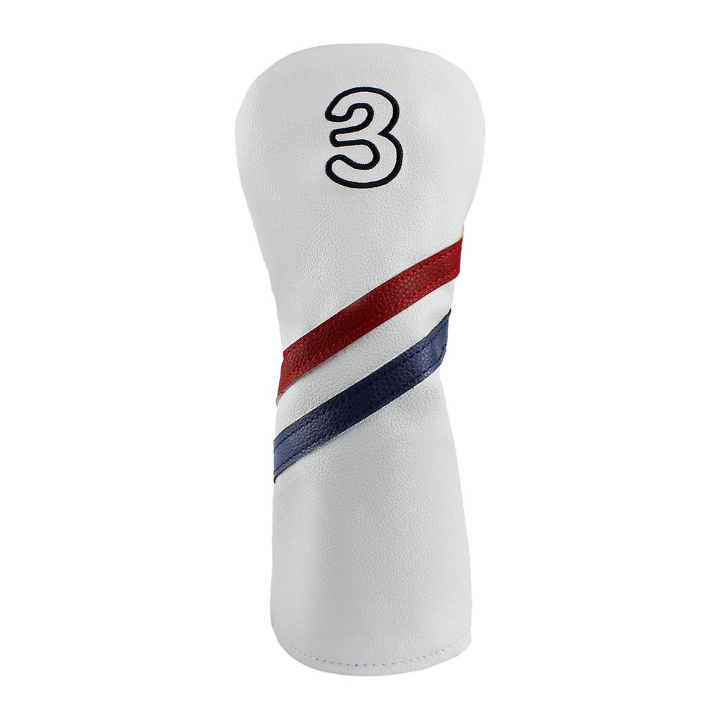 Golf Club Head Cover Accessories Durable Easy on Off Cover, with Number Tags,