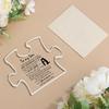 "To My Son" Carved Acrylic Puzzle - Ideal Birthday, Christmas & Graduation Gift