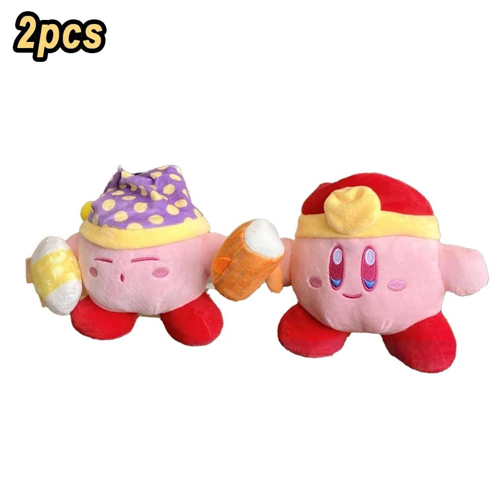New Anime Star Kabi Kirby Plush Toys Soft Stuffed Animal Doll Fluffy Pink Plush Doll Pillow Decoration Toys For Children's Gift