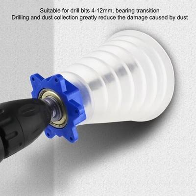 New Rubber Drill Dust Cover Scalable Utility Dustproof Catcher Dustproof Device Scalable Dust Cover Electric Hammer