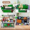 City Mini Bricks Assembly Japanese Takoyaki Snack Shop Steamed Bun Shop Street Scene China Shop Building Block Toy