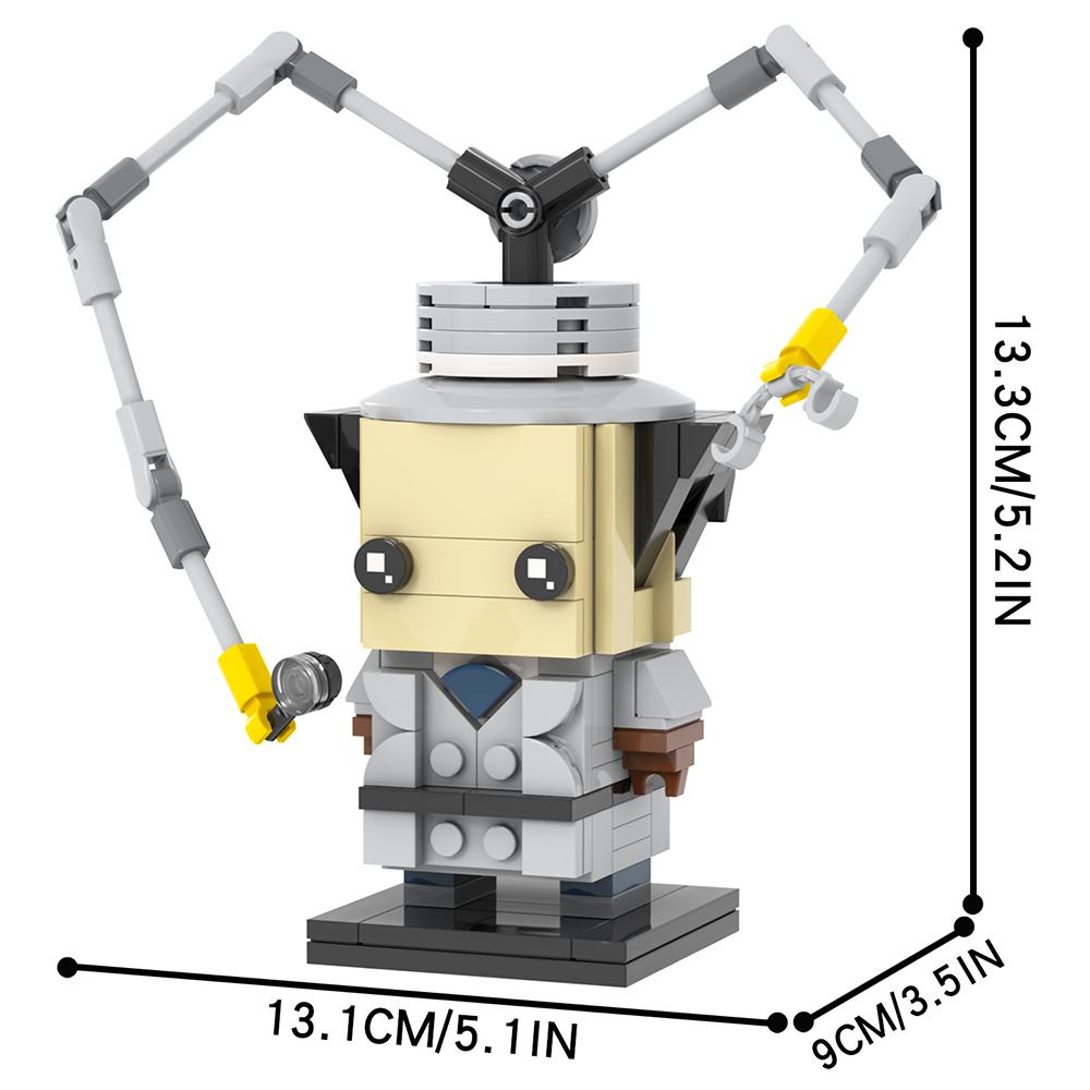 MOOXI Avatar Der Herr der Elemente Coraline & die geheime Tür Phineas und Ferb DIY Diorama Erwachsenen Baustein Set Kinderspielzeug MOC Baustein