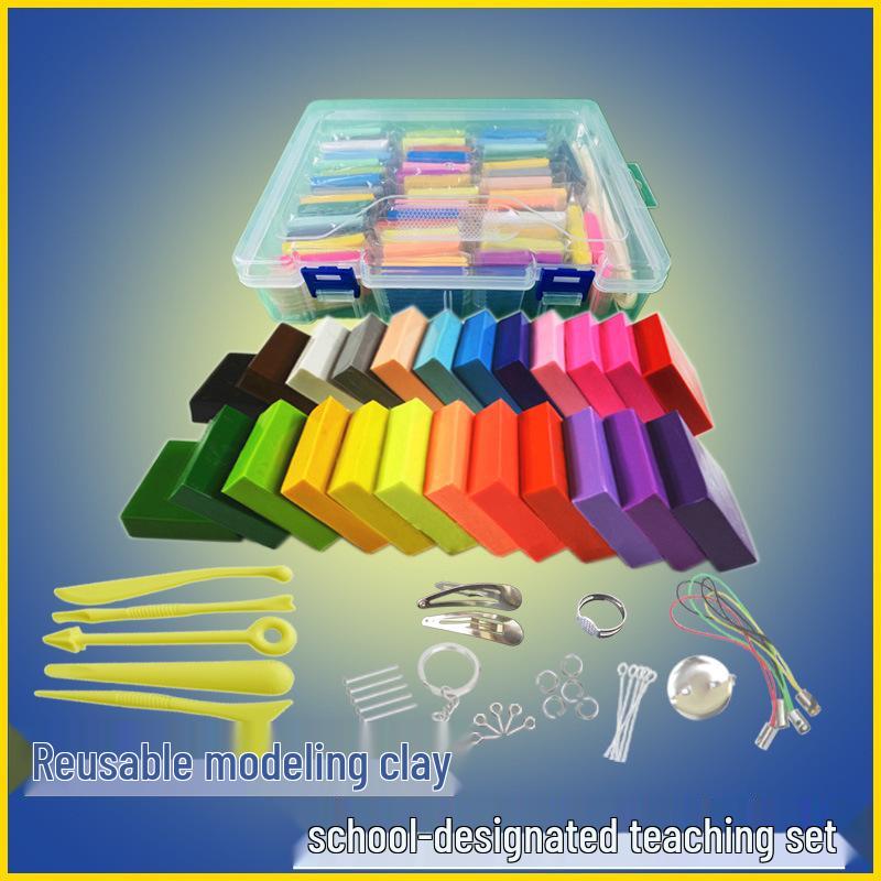 24-Color Children's DIY Polymer Clay Set - Educational & Creative Modeling