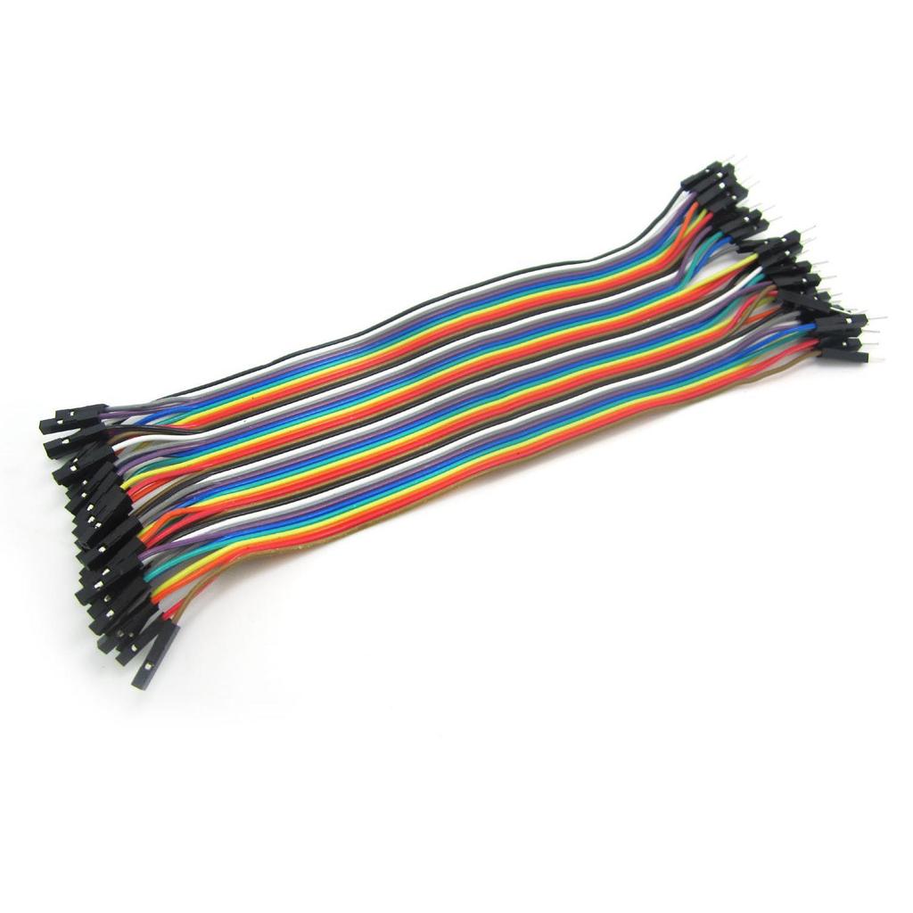 40x Kabel 30cm Male Female Jumper Dupont 2,54 Arduino Protoboard Kabel