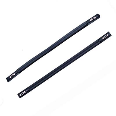 Roof Drip Side Molding Assy Rubber Seal Pair For 15-20  Honda Fit Jazz GK