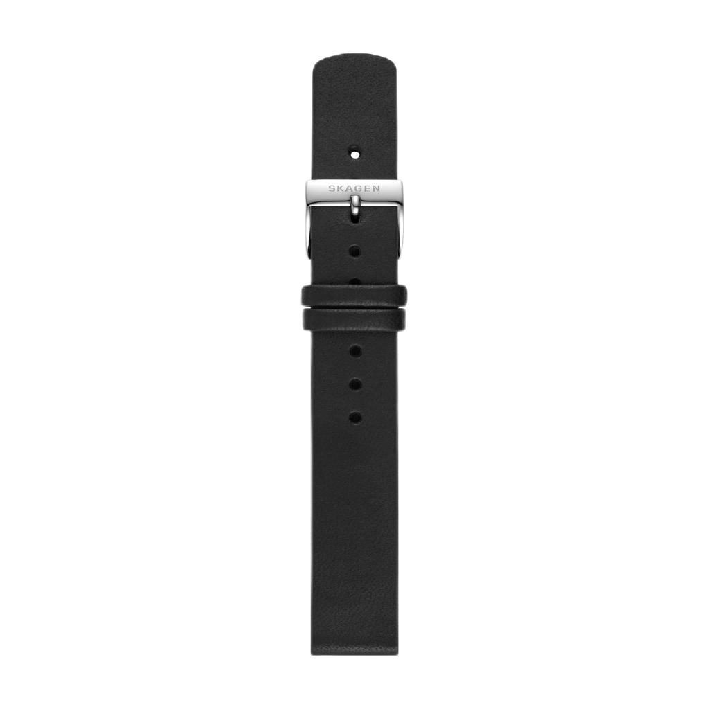 Skagen Women's 16mm Charcoal Leather Band, SKB2109