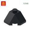Non-Toxic 122Pcs/Lot 13548 Slope Roof Tile 2X2X1 Dots Block Moc Color Accessories Compatible With Brick Diy Children'S Toy Assembly Parts