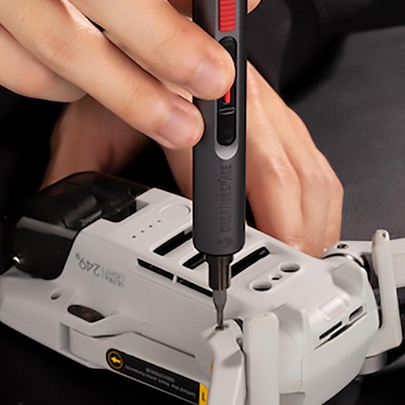 Electric Drill Screwdriver Multipurpose Mini Rechargeable Screwdriver Set Cordless Drilling Tool for Phone Camera Repair