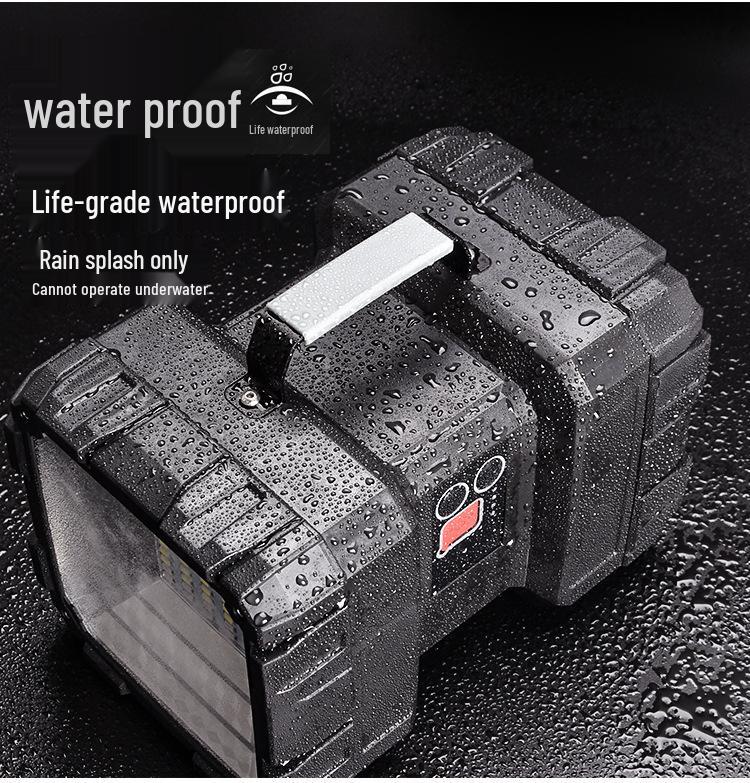 Rechargeable Super Bright 5000 Xenon Handheld Lantern: Multifunctional Outdoor Work and Household Searchlight Flashlight