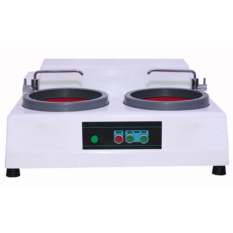 MP-2B Dual-Disc Metallographic Grinder & Polisher, Fully Automatic with Stepless Speed Adjustment