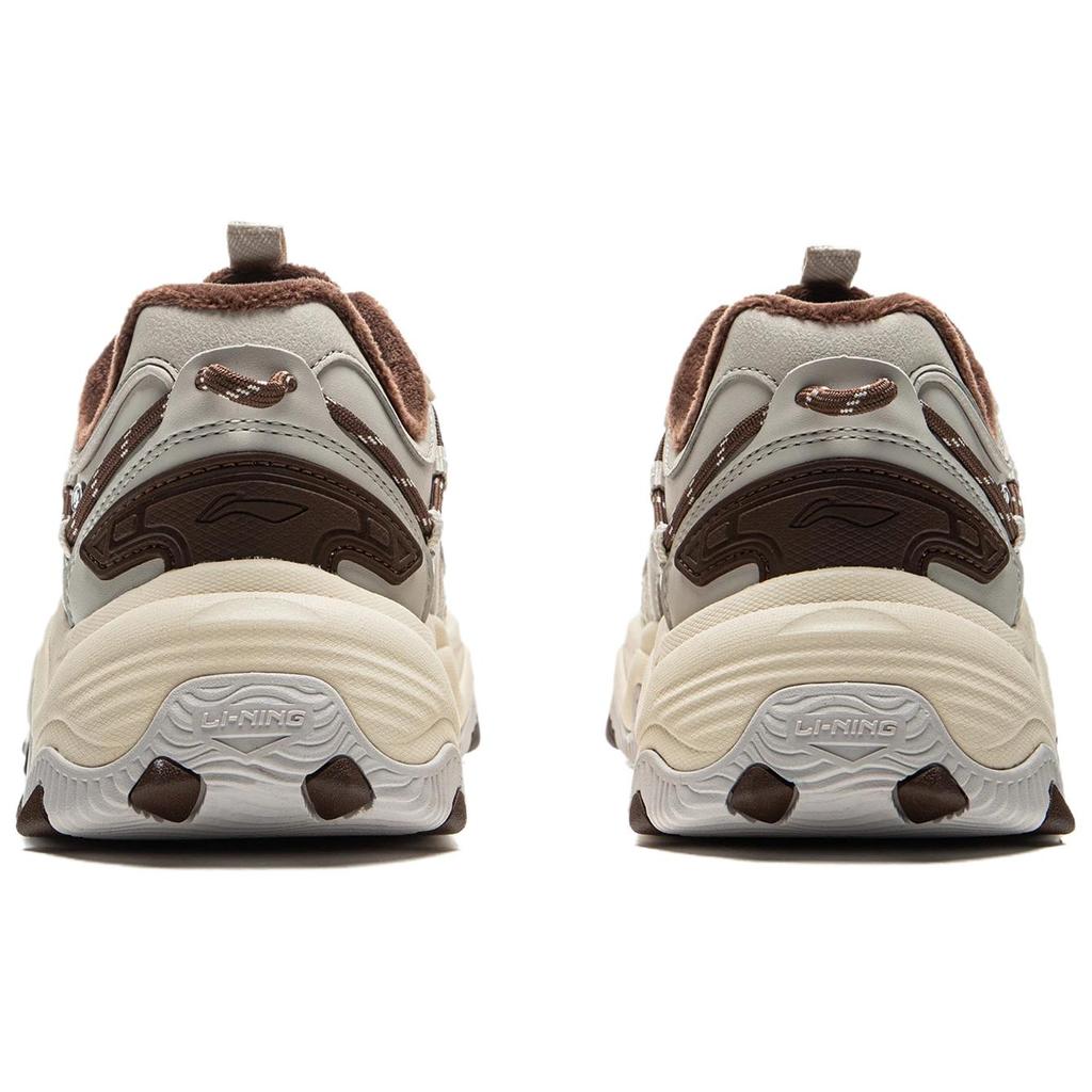 Li-Ning Cat Paw Lite 2 Comfortable Versatile Wear-Resistant Non-Slip Low-Top Casual Shoes Women sneaker Wind-Bell-Gray AGCU176-11