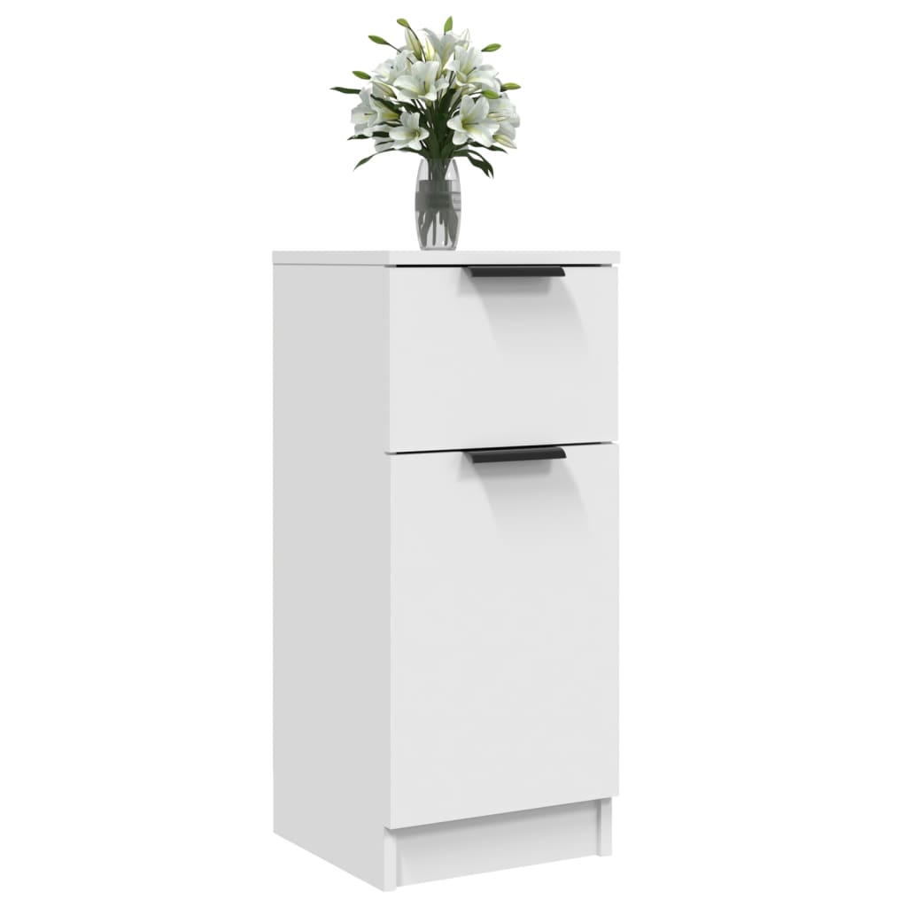 Credenza Bianca 30 x 30 x 70 cm Truciolato